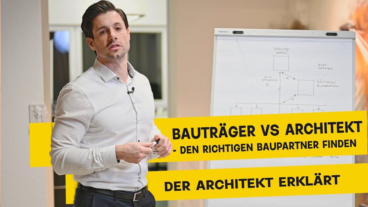 Bauträger vs. Architekt. Wir zeigen unterschiedlichen Bauwege auf und erleichtern die Entscheidung!