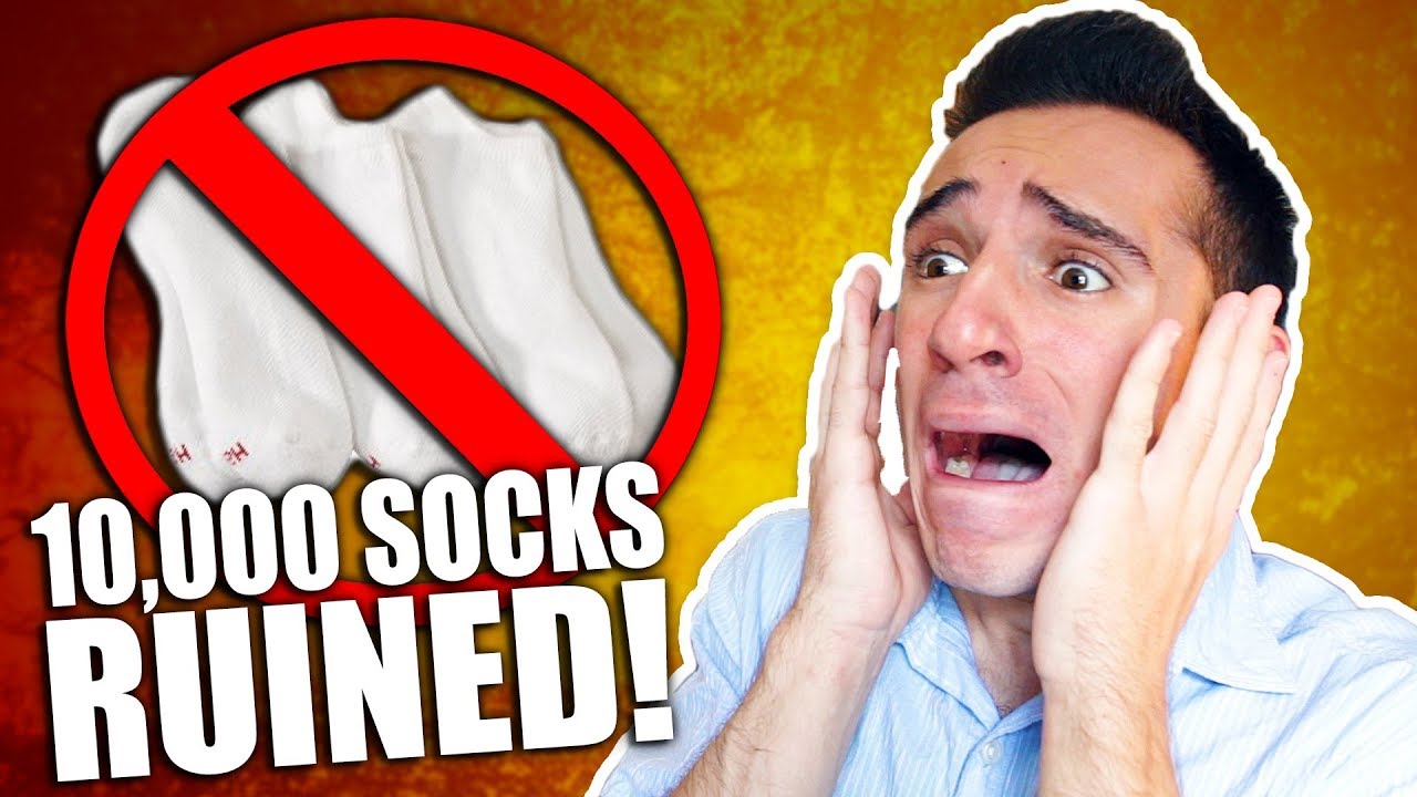 I RUINED 10,000 SOCKS IN 1 DAY!