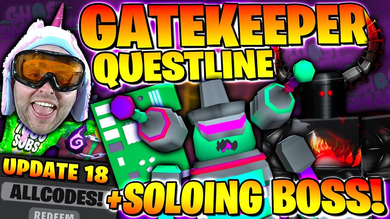 HOW TO GET LEVEL 11 ANTENNA DATA LINK GATEKEEPER QUESTLINE + CODES Roblox Ghost Simulator Update 18