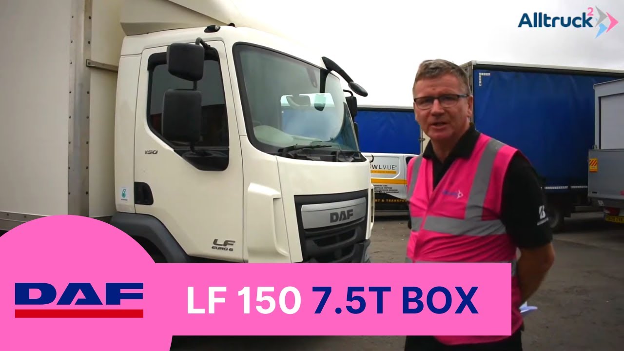 DAF LF 150 7.5t Box with Tail Lift Video Tour