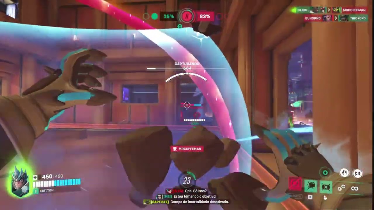 Overwatch® 2 | (Sigma) Ativei o 6° sentido pra acertar essa pedrada no lúcio