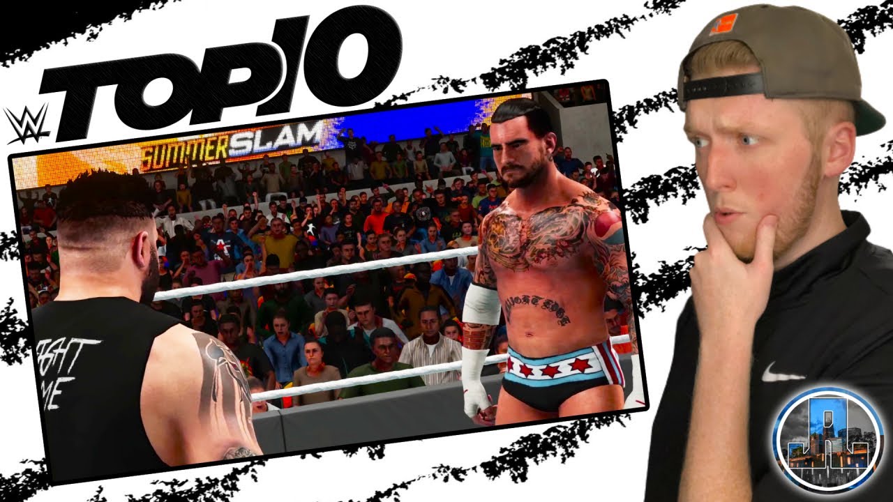 TOP 10 MOMENTS | WWE UNIVERSE MODE (WWE 2K)