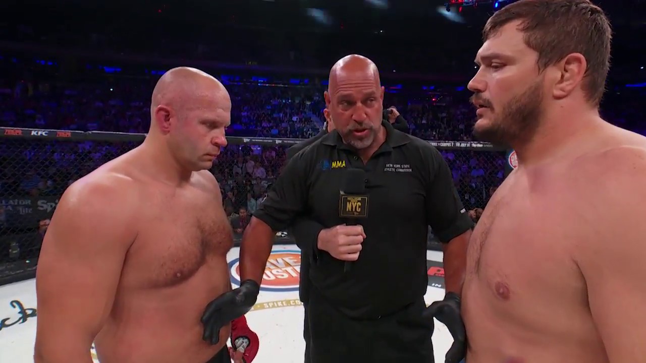 Michael C. Williams  Ring Announcer  BELLATOR MMA / NYC PPV  Fedor vs Mitrione
