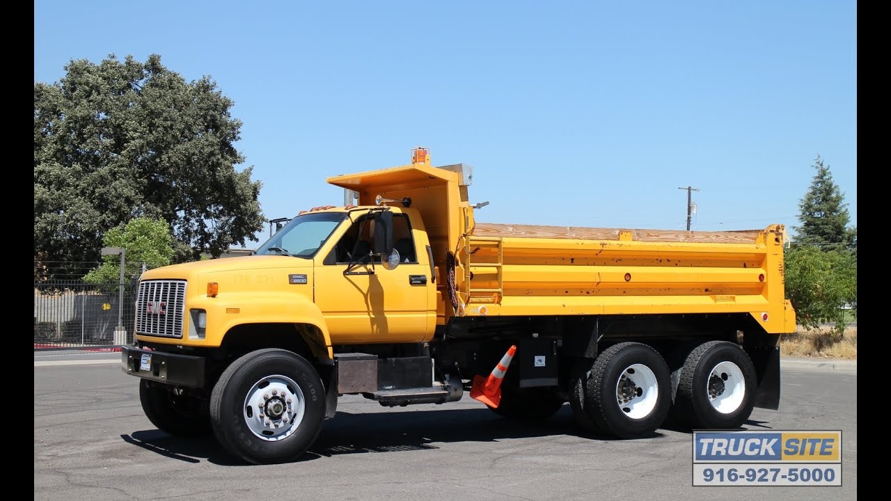 1999 GMC C8500 TopKick 10-13 Yard Dump Truck for Sale by Truck Site