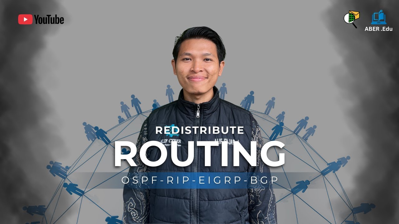 Routing OSPF,RIP,EIGRP,BGP menggunakan metode Redistribute pada Applikasi Cisco Packet Tracer