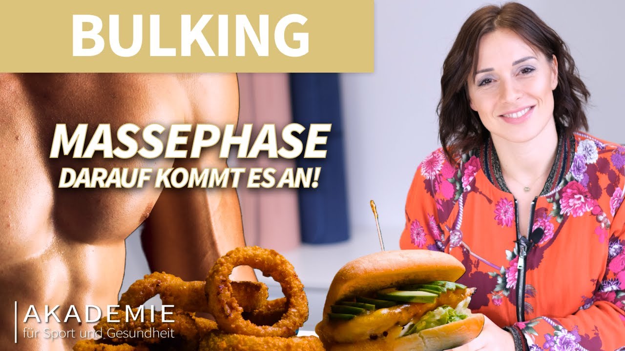 Bulking - Wie du dich in der Massephase am besten ernährst und trainierst