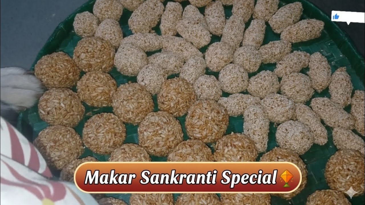 Til Aur Pohe Ke Laddu | Makar Sankranti Special Healthy Laddu Recipe