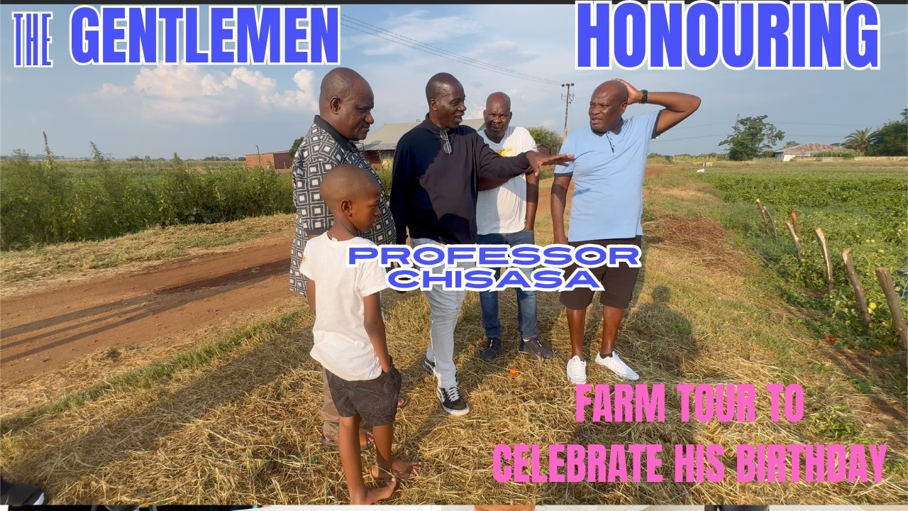 I toured Prof Chisasa's farm and discovered amazing horticulture secrets