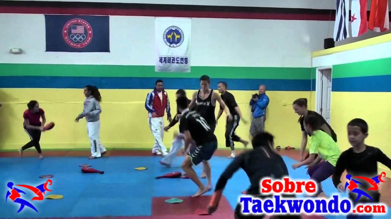 Very Fun Agility Training for Taekwondo (part 1)