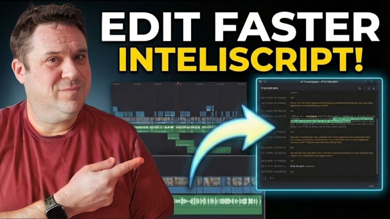 Редактируйте свою стенограмму, а не временную шкалу | DaVinci Resolve AI