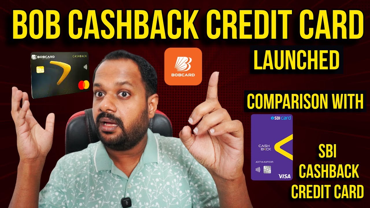 BOB CASHBACK CREDIT CARD LAUNCHED ? ഇതാണോ BEST ഷോപ്പിംഗ് കാർഡ് ? COMAPRISON WITH SBI CASHBACK CARD ?