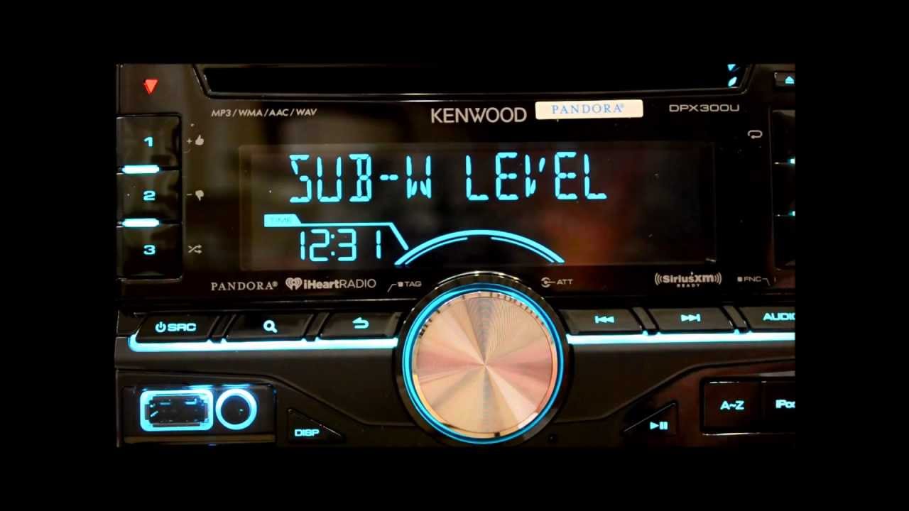 Подробный обзор Kenwood DPX300u
