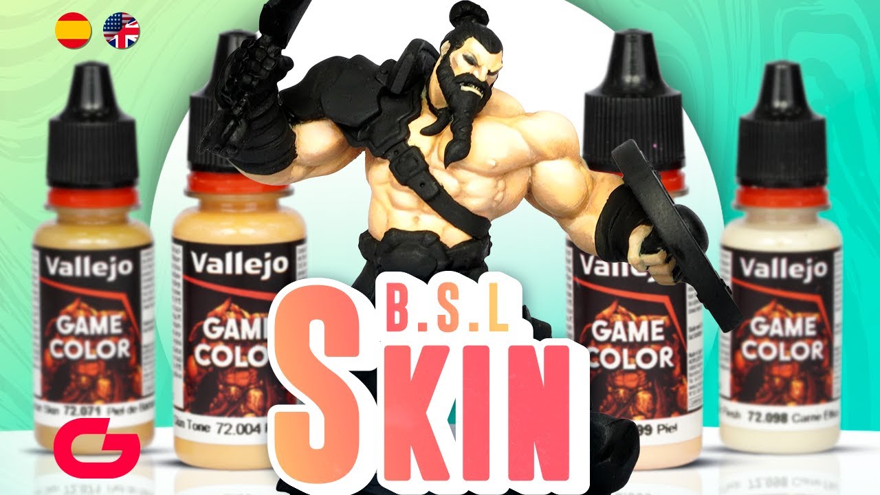 How to Paint Skin Using the BSL System – Beginner / Como Pintar Piel usando el Sistema BSL