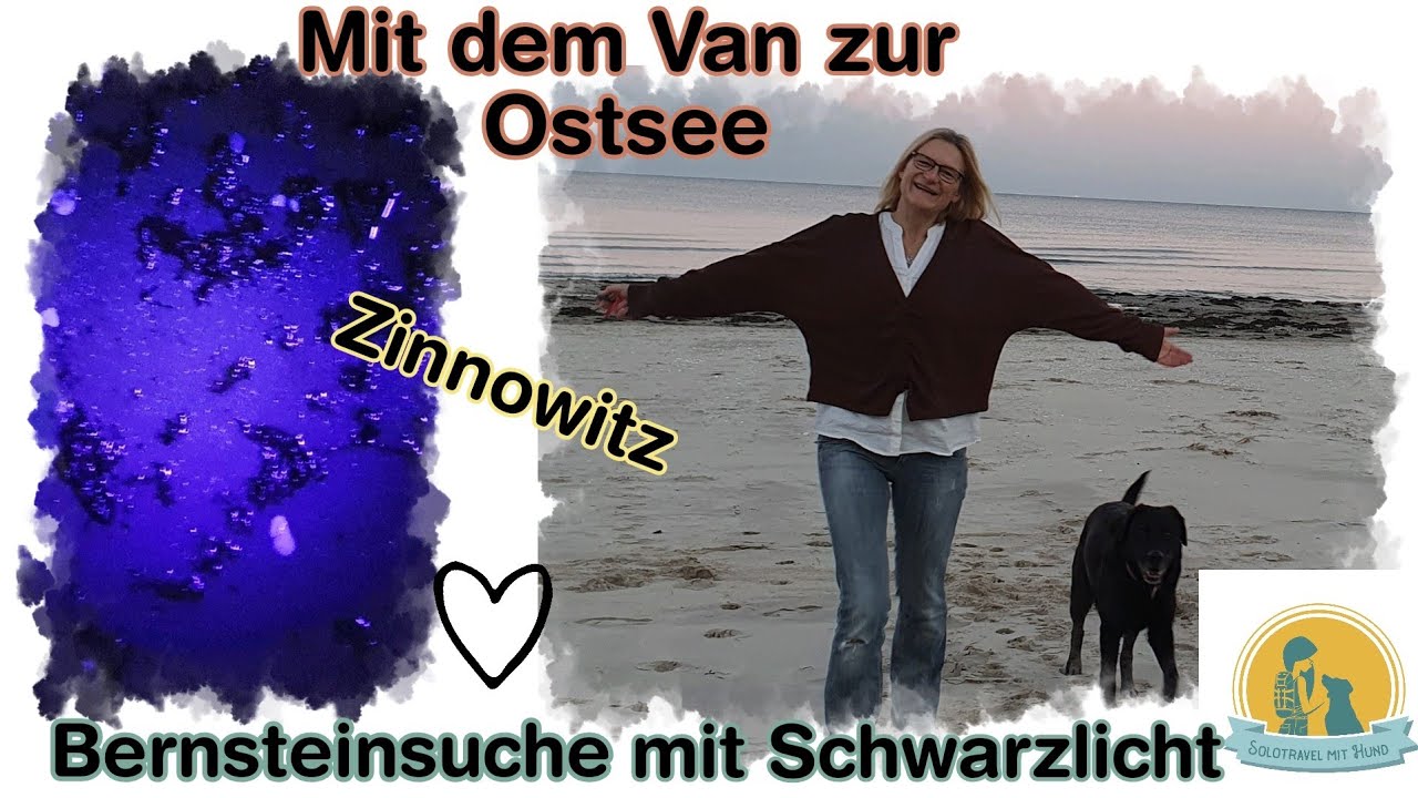 Bernsteinsuche-nachts unterwegs in Zinnowitz an d. Ostsee| Mini Camper Van Tour| Citroen Berlingo XL