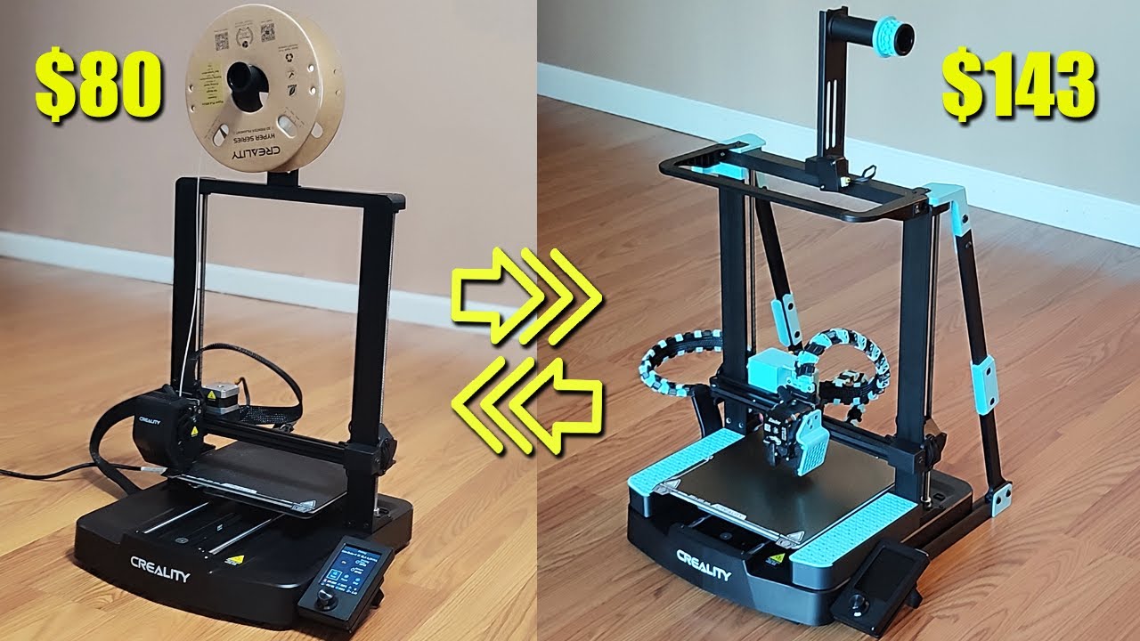 Ender 3 V3 SE  - Completely changed looks with 12 upgrades and modifications