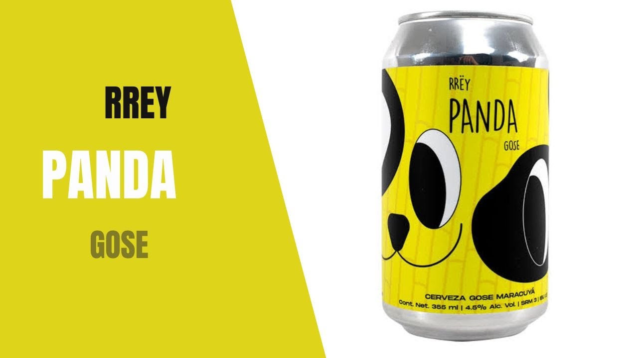 Cerveza Rrey PANDA GOSE | Cerveza agria | ¿Esta buena? | #Monterrey #cerveza