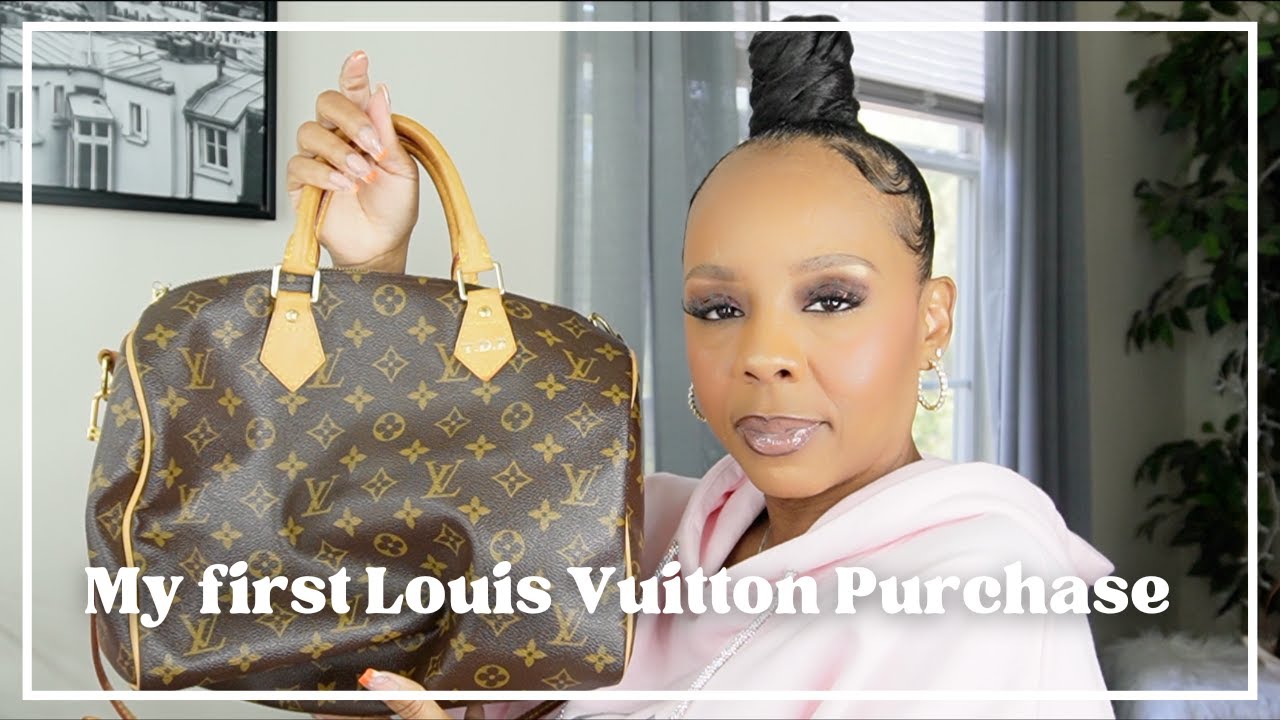 LOUIS VUITTON SPEEDY 30 BAG REVIEW ♡ (my very first lv purchase )