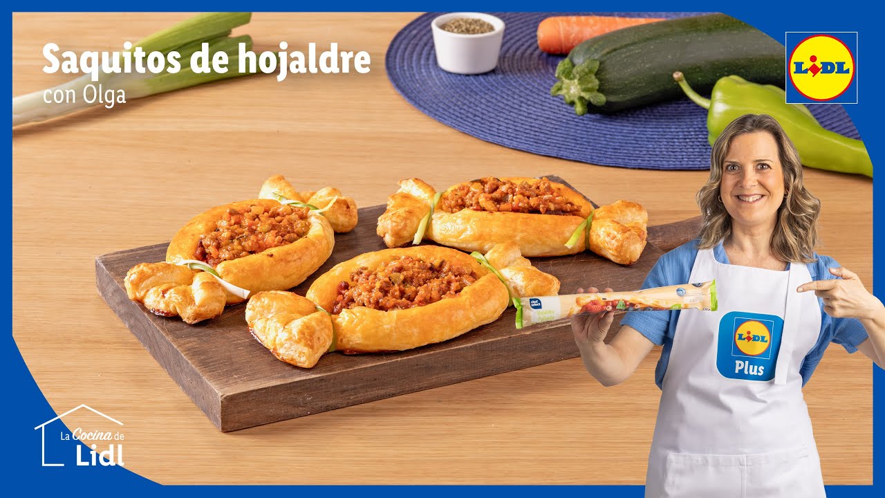 Saquitos de hojaldre rellenos 🫑😋 - Receta de verduras | Lidl España