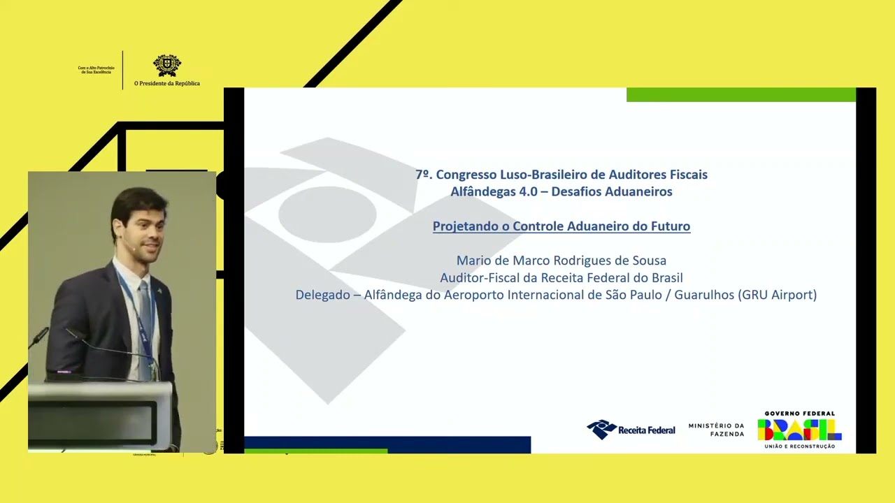 Apresentação de Mario de Marco no 7 ° Congresso Luso-Brasileiro de Auditores Fiscais