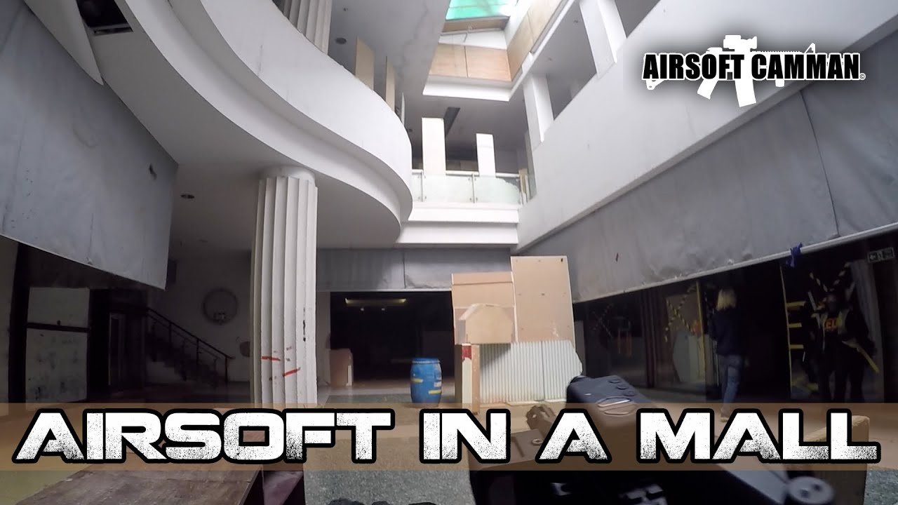 Airsoft in a Mall - Capture the VIP - Reading