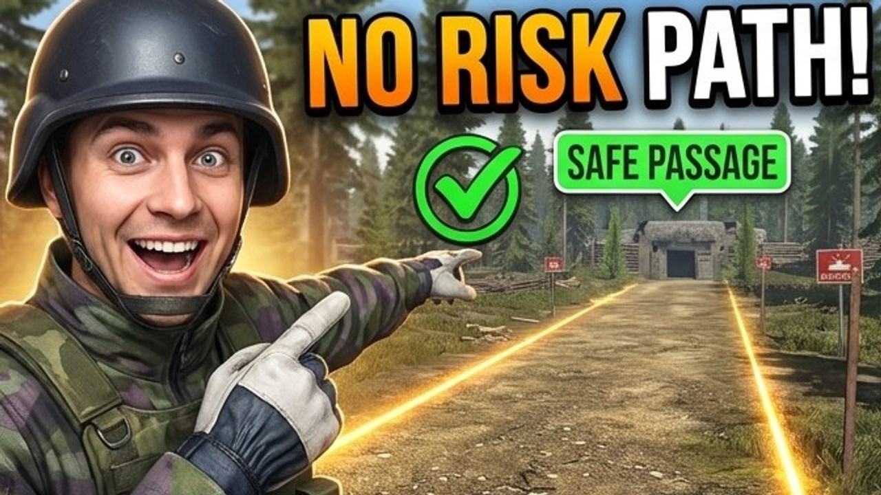 ROAD TO VOSTOK HOW TO NAVIGATE MINEFIELD NO RISK RARE LOOT