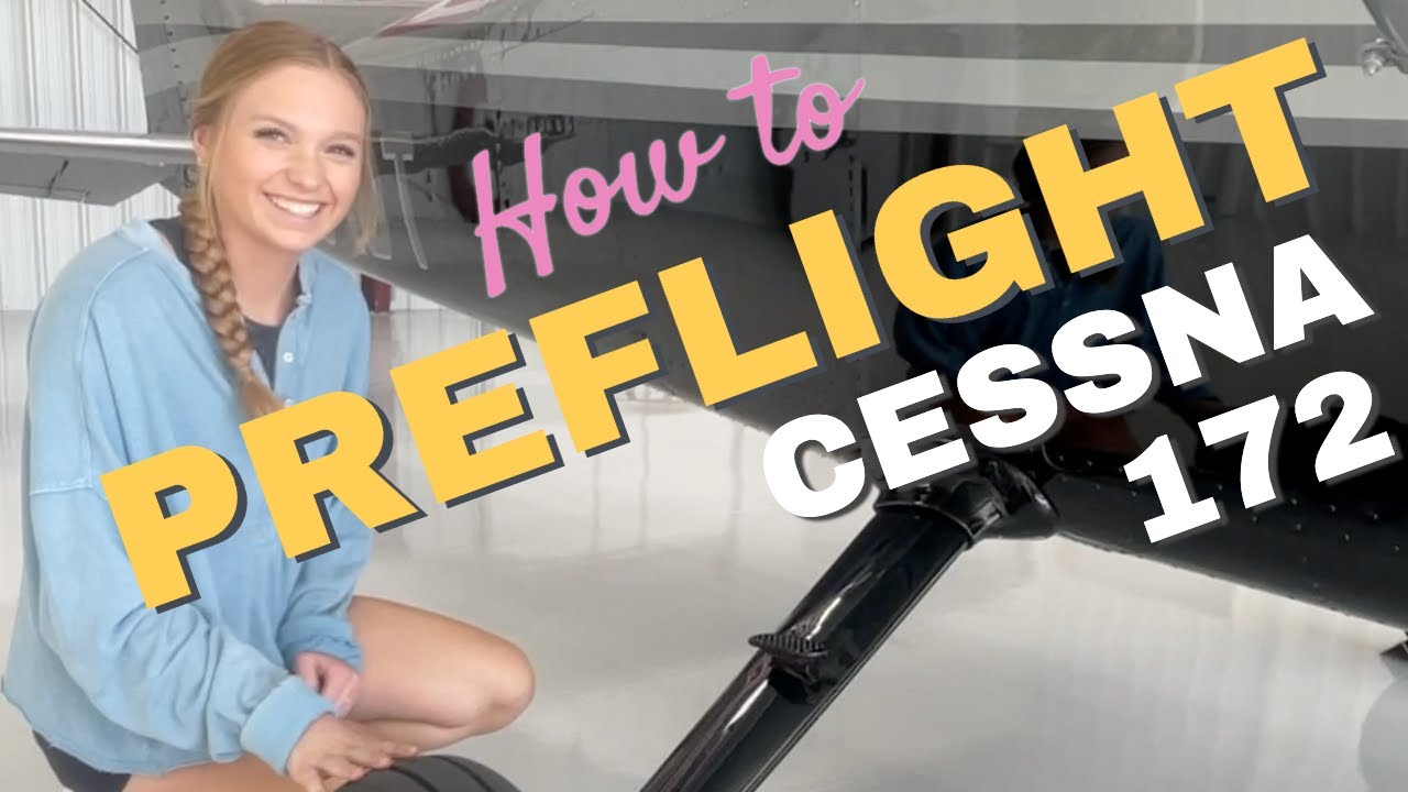 Предполетная проверка Cessna 172