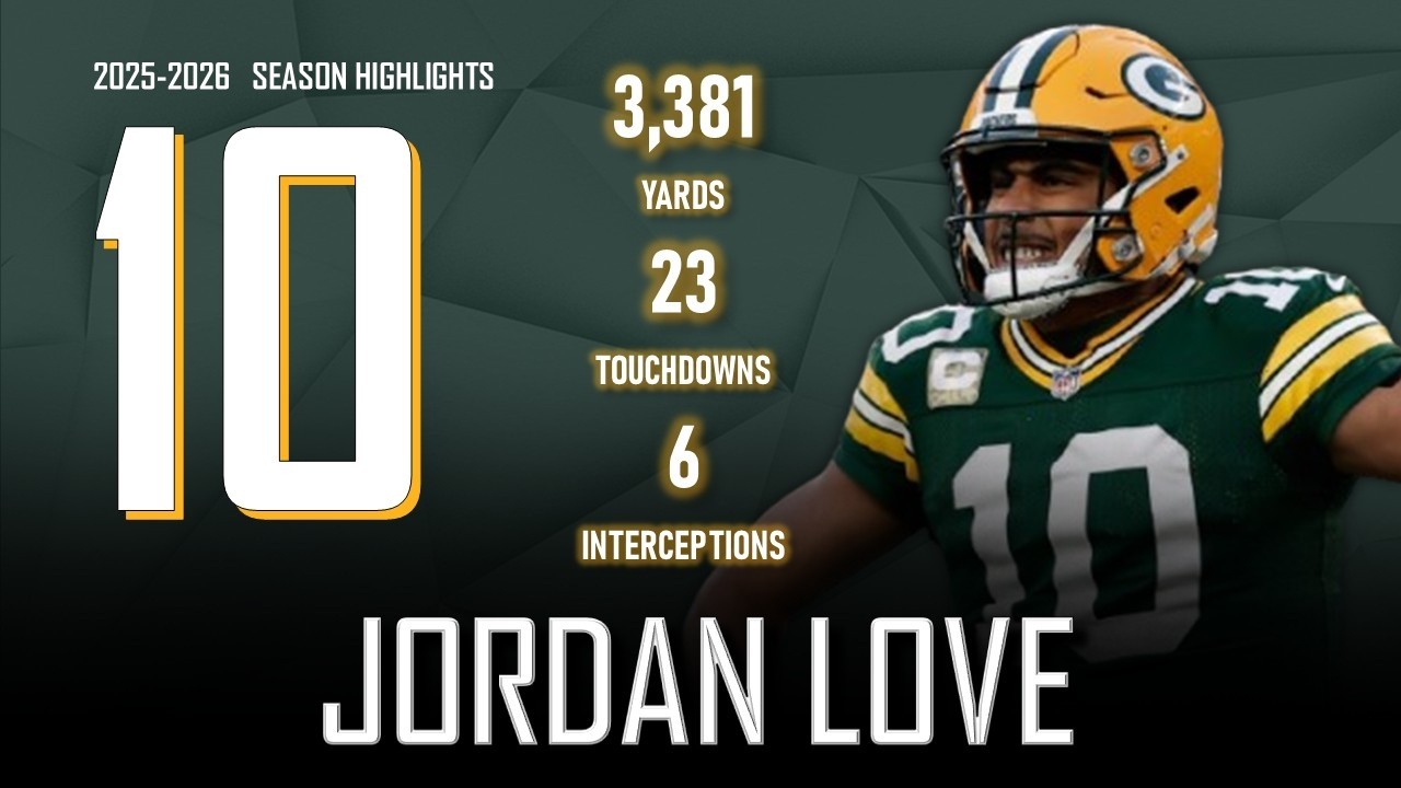 Jordan Love || 2025-2026 Green Bay Packers Highlights