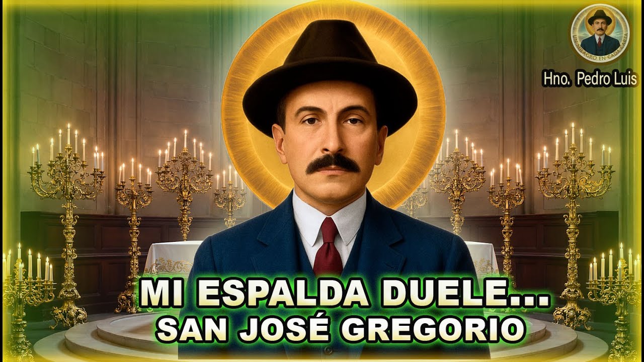 Si tu espalda y tu columna no te dejan estar en paz – San José Gregorio Hernández