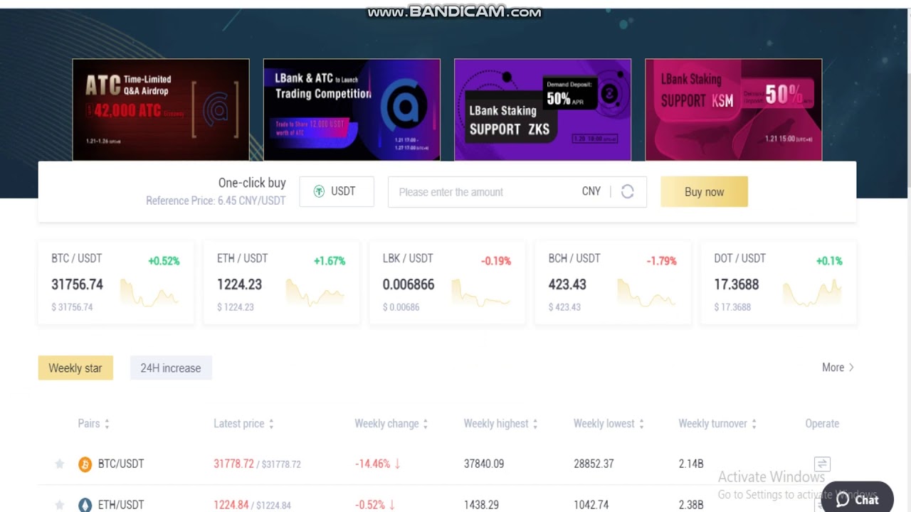 Bitcoin exchange  LBANK  -Crypto trading platform -Cryptocurrency Exchange -Crypto Exchanges
