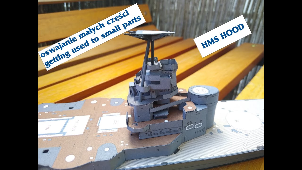 JSC, mast starfish, wsporniki na maszcie, HMS Hood