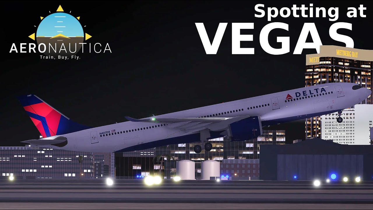 Las Vegas Harry Reid Int'l Airport -  (Norman Int'l) plane spotting - Aeronautica