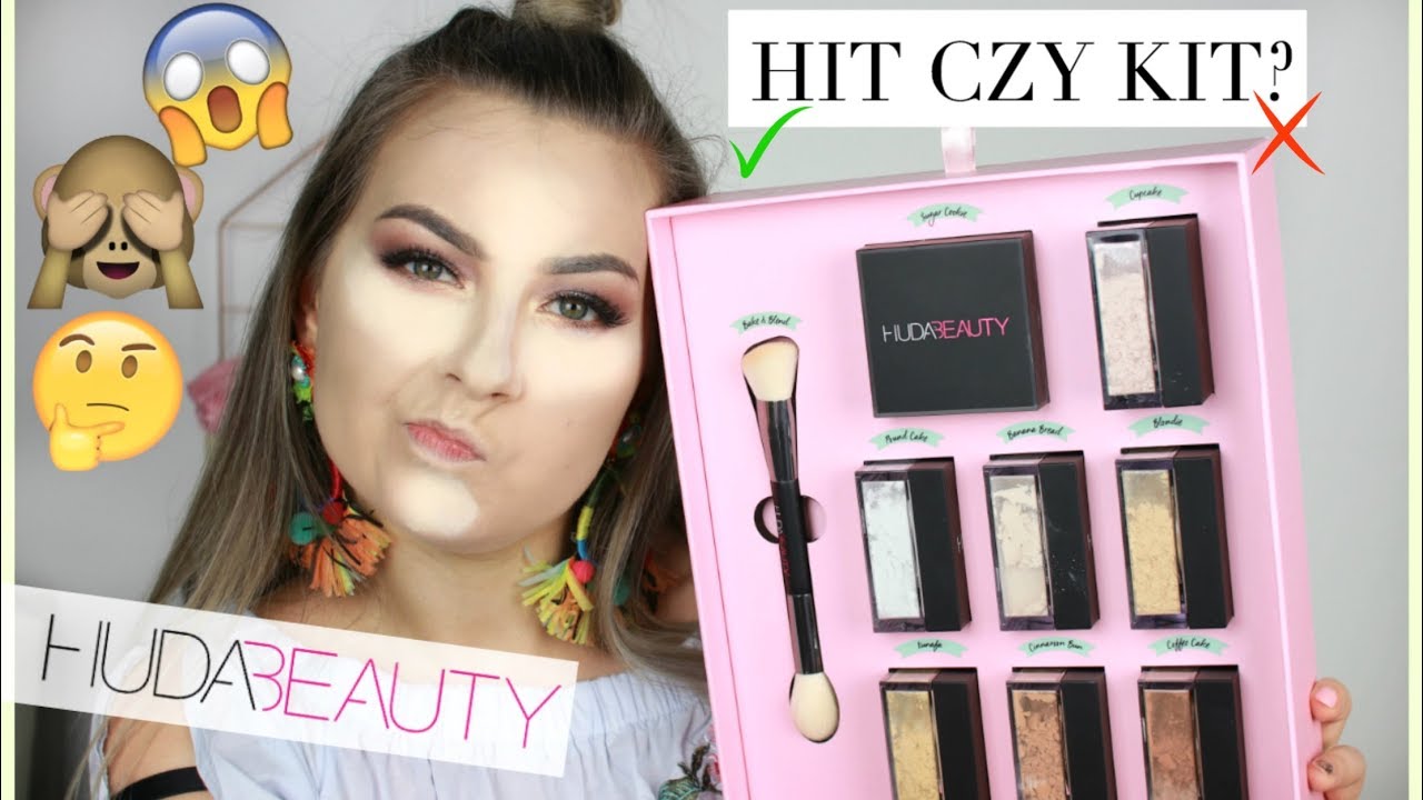 NOWOŚĆ! PUDER HUDA BEAUTY - HIT CZY KIT?! + SWATCHE | LAMAKEUPEBELLA