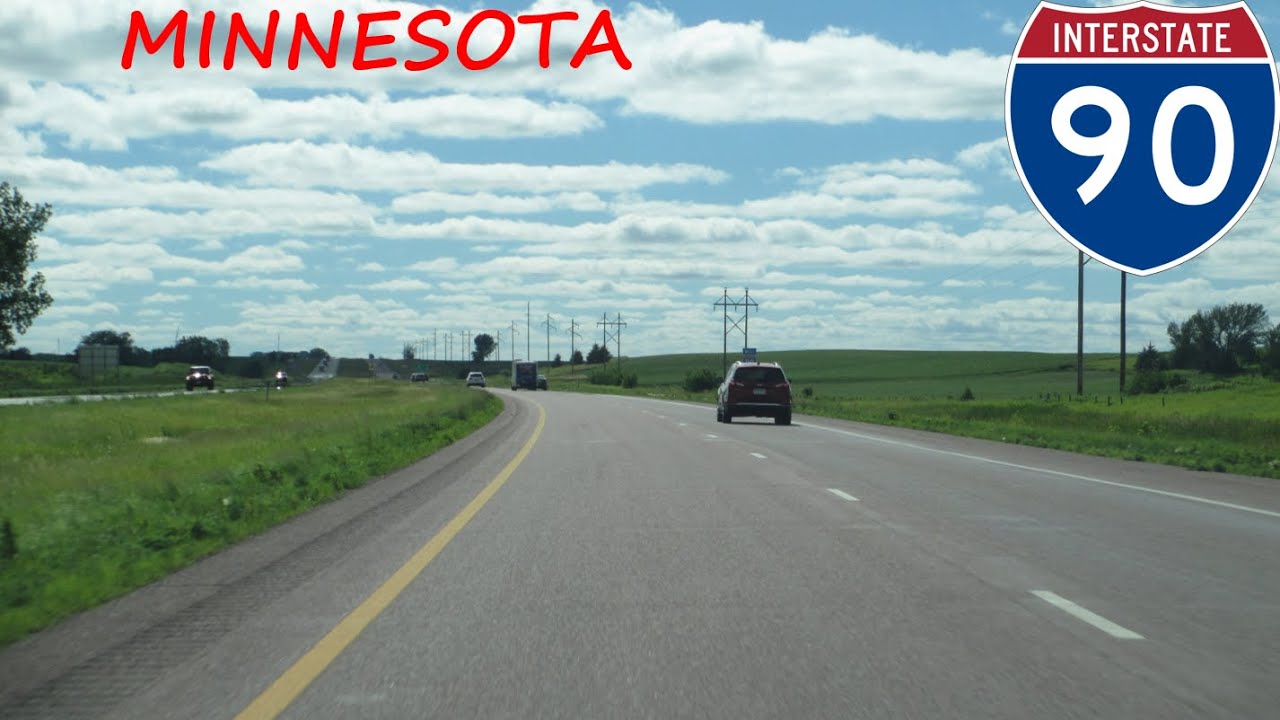 Interstate 90 - Minnesota westbound [FULL LENGTH VIDEO]