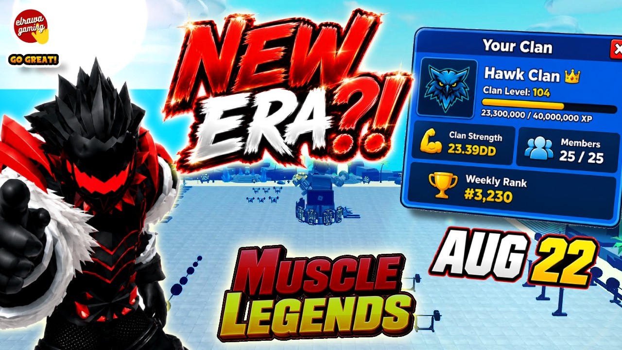Muscle Legends НАКОНЕЦ-ТО обновляется... Вот всё, что нам известно | Roblox Muscle Legends