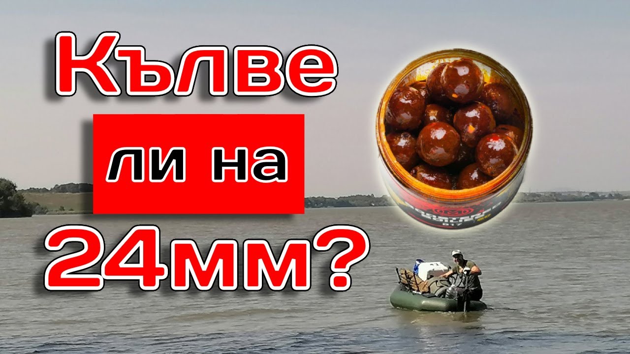 Риболов на шаран | Кълве ли на 24mm топче?