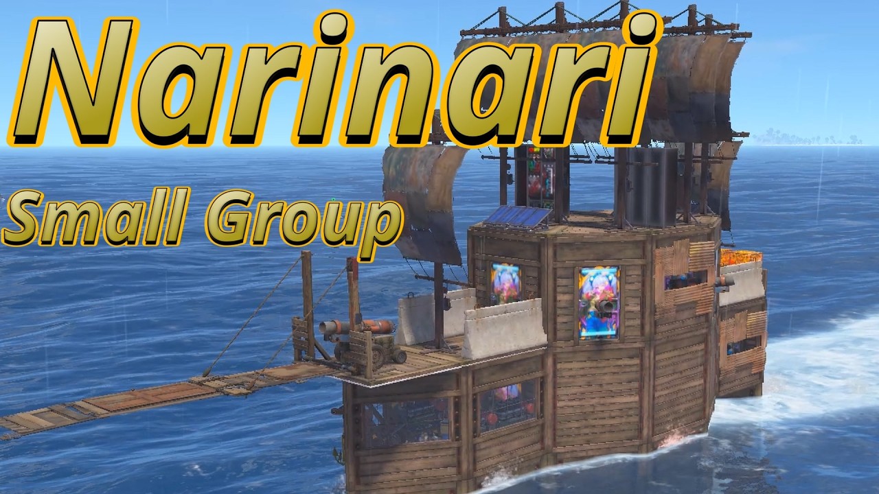 Narinari | Small Group (4-6) Rust Boat Base Design