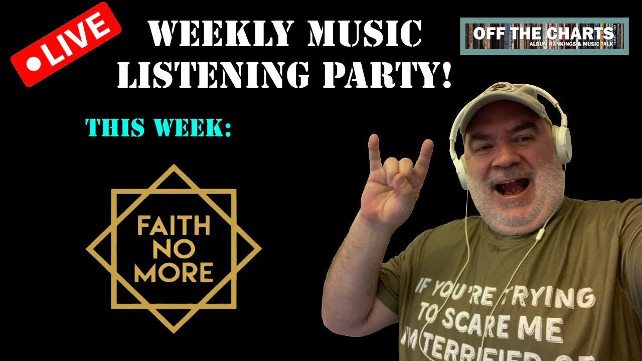 FAITH NO MORE Listening Party!  LIVE!