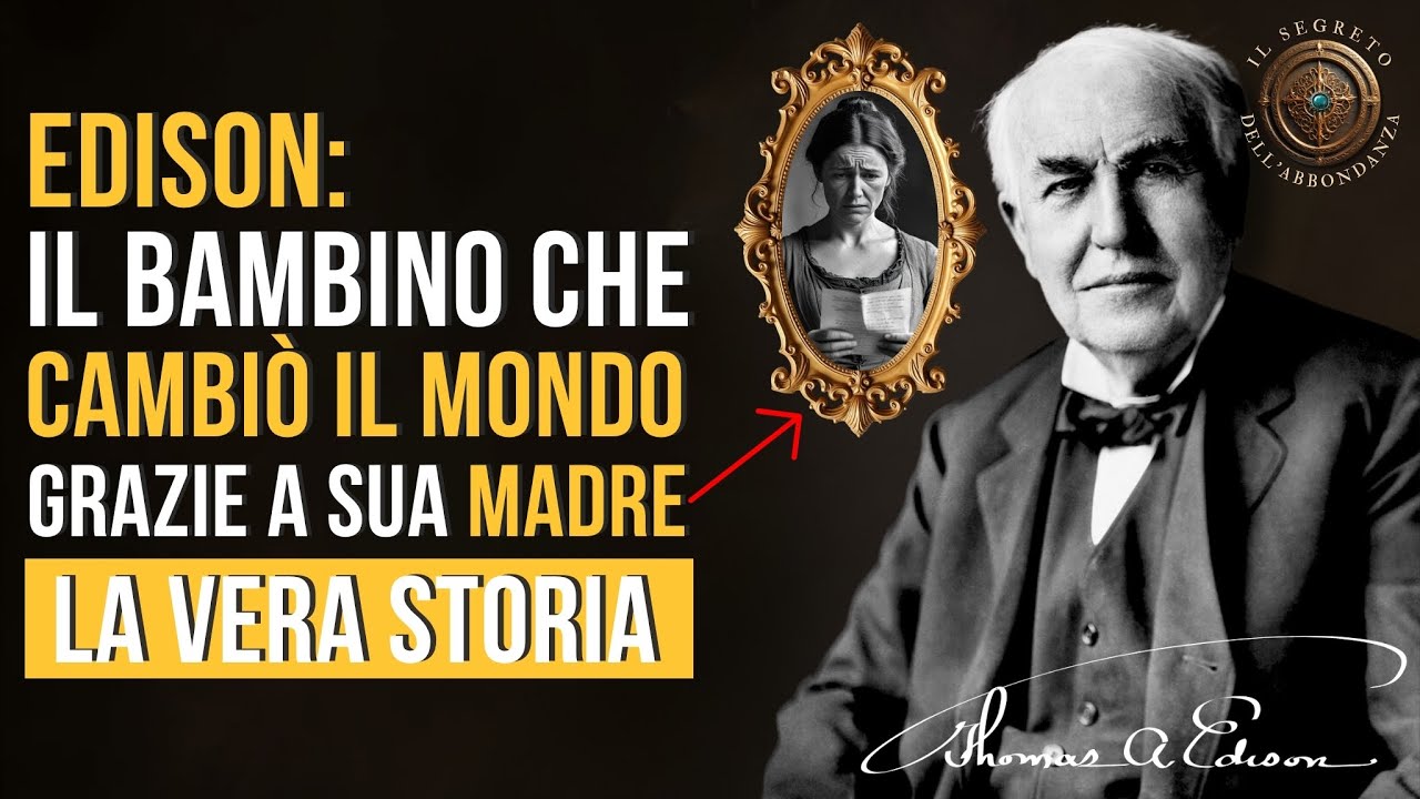 La Storia Segreta di Thomas Edison che Nessuno Ti Ha Raccontato!