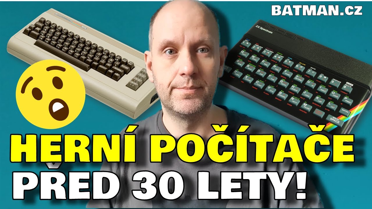 Jaký byl herní počítač před 30 lety? Budeš se divit té kvalitě :)