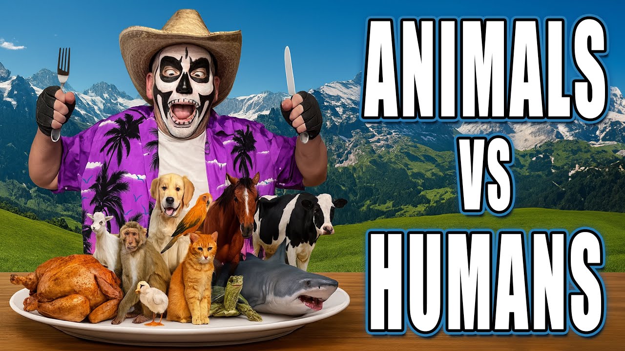 How Many Animals Humans Eat Every Year / The Dead Skeleton Investigates!