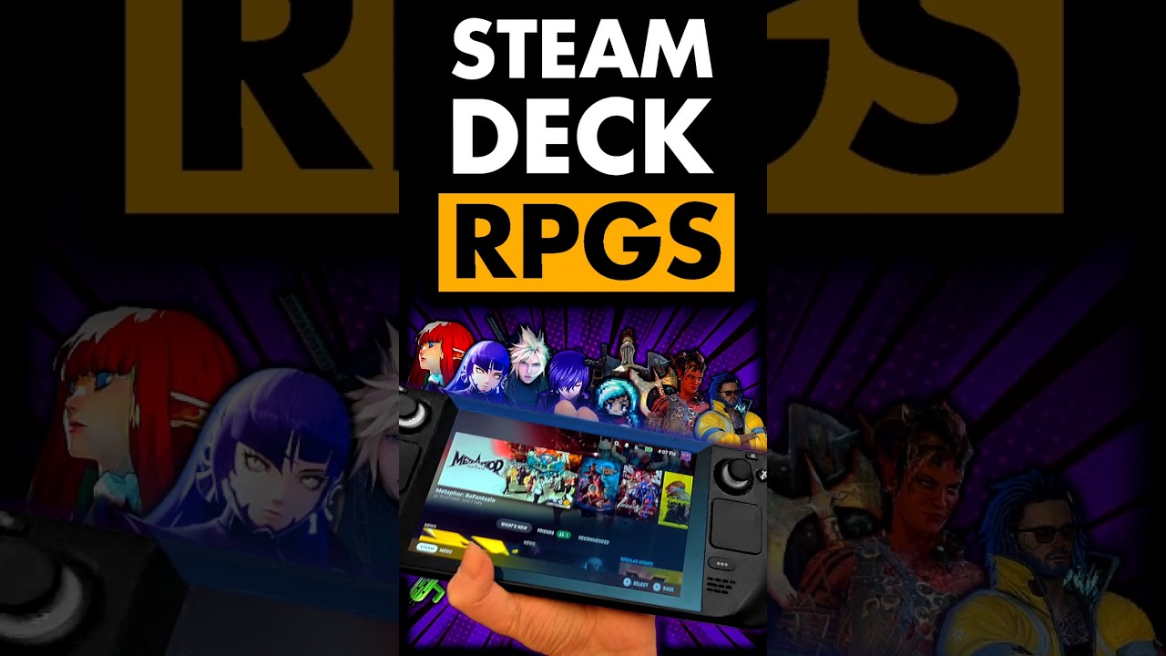 ЭПИЧЕСКИЕ РПГ для Steam Deck 2025 за 60 секунд