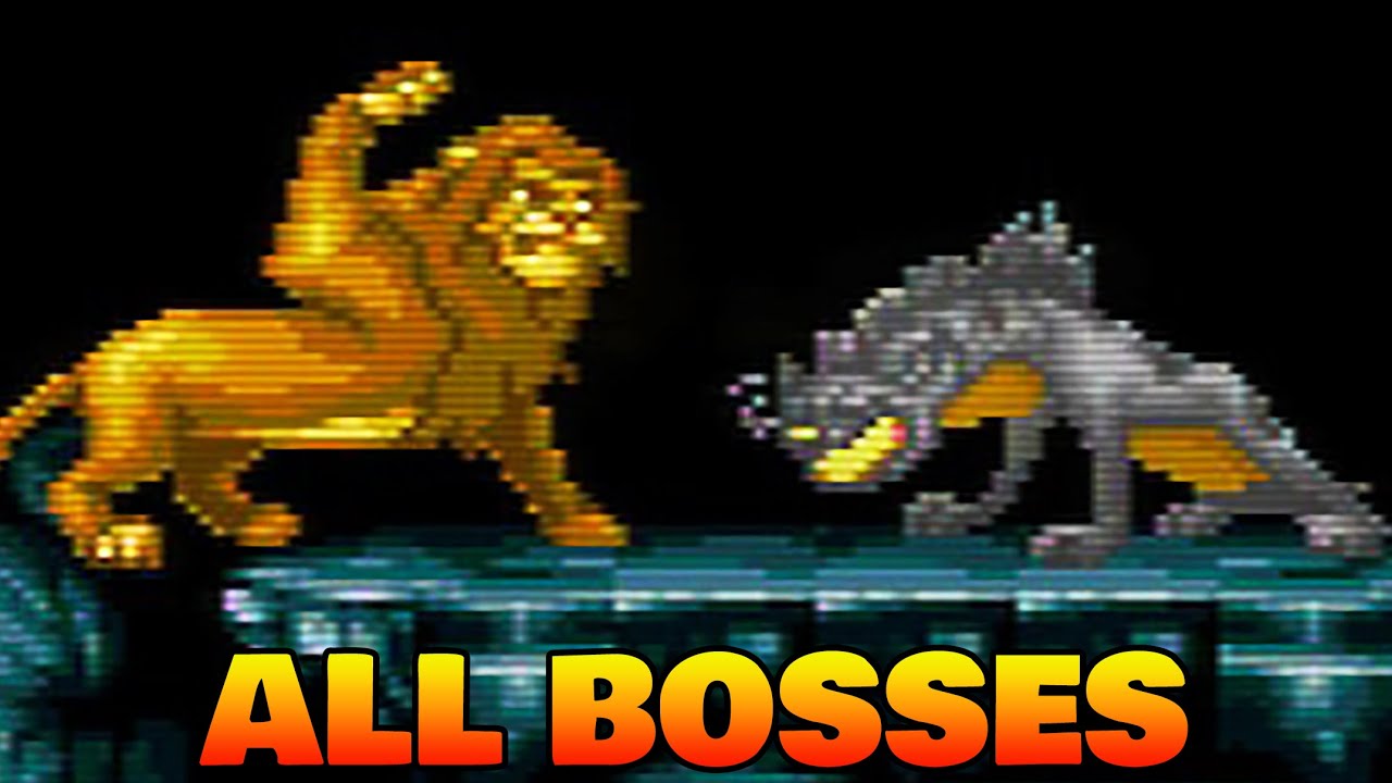 Disney The Lion King game: All Bosses (Sega Genesis Emulator).