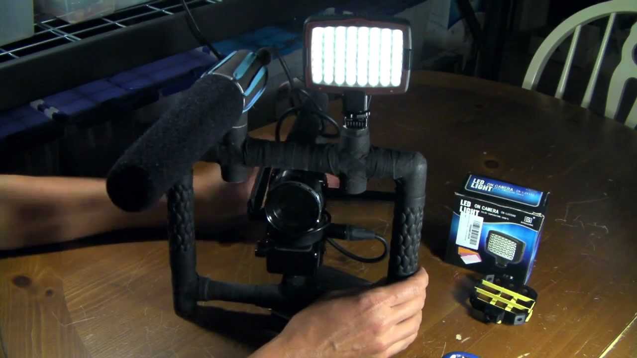 Nanguang LED Video Light (and cold shoe adapter)