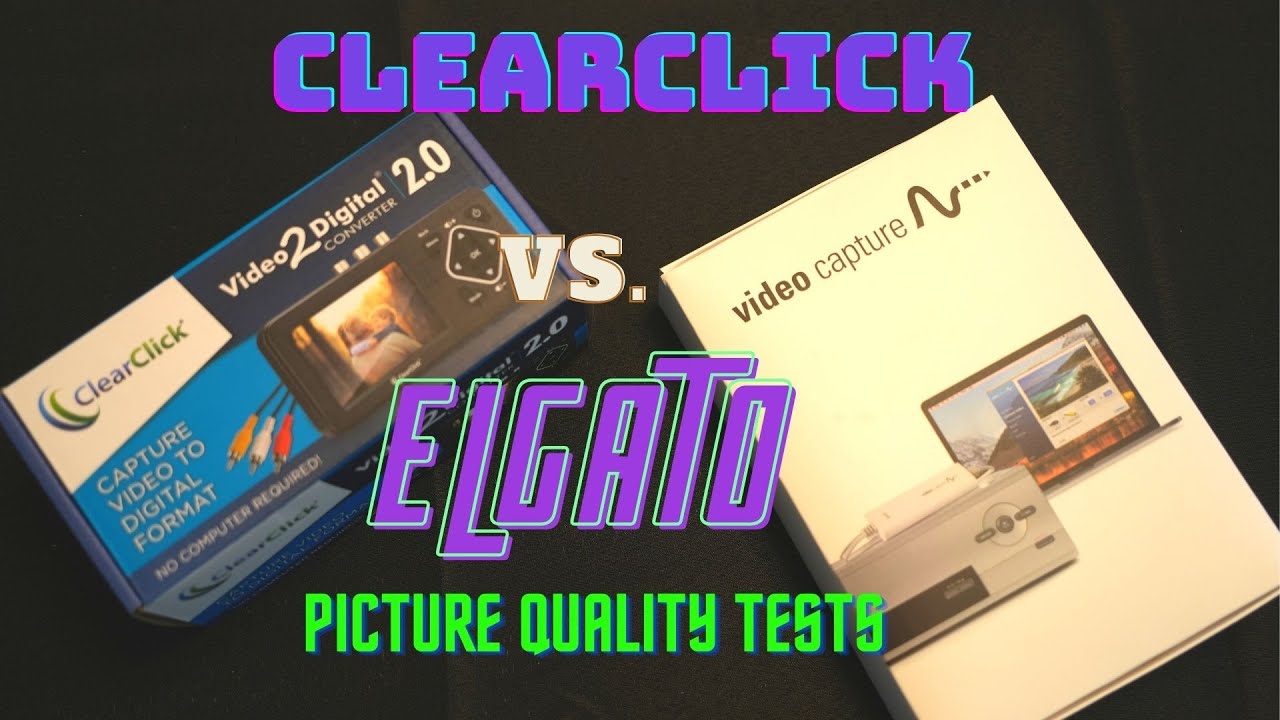 ClearClick Video 2 Digital против Elgato Video Capture