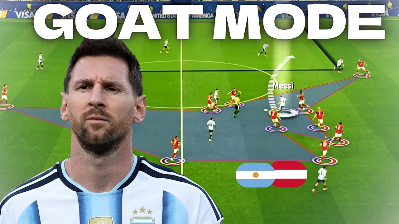 Lionel Messi Breaks Records | Argentina vs Austria | World Cup Tactical Analysis