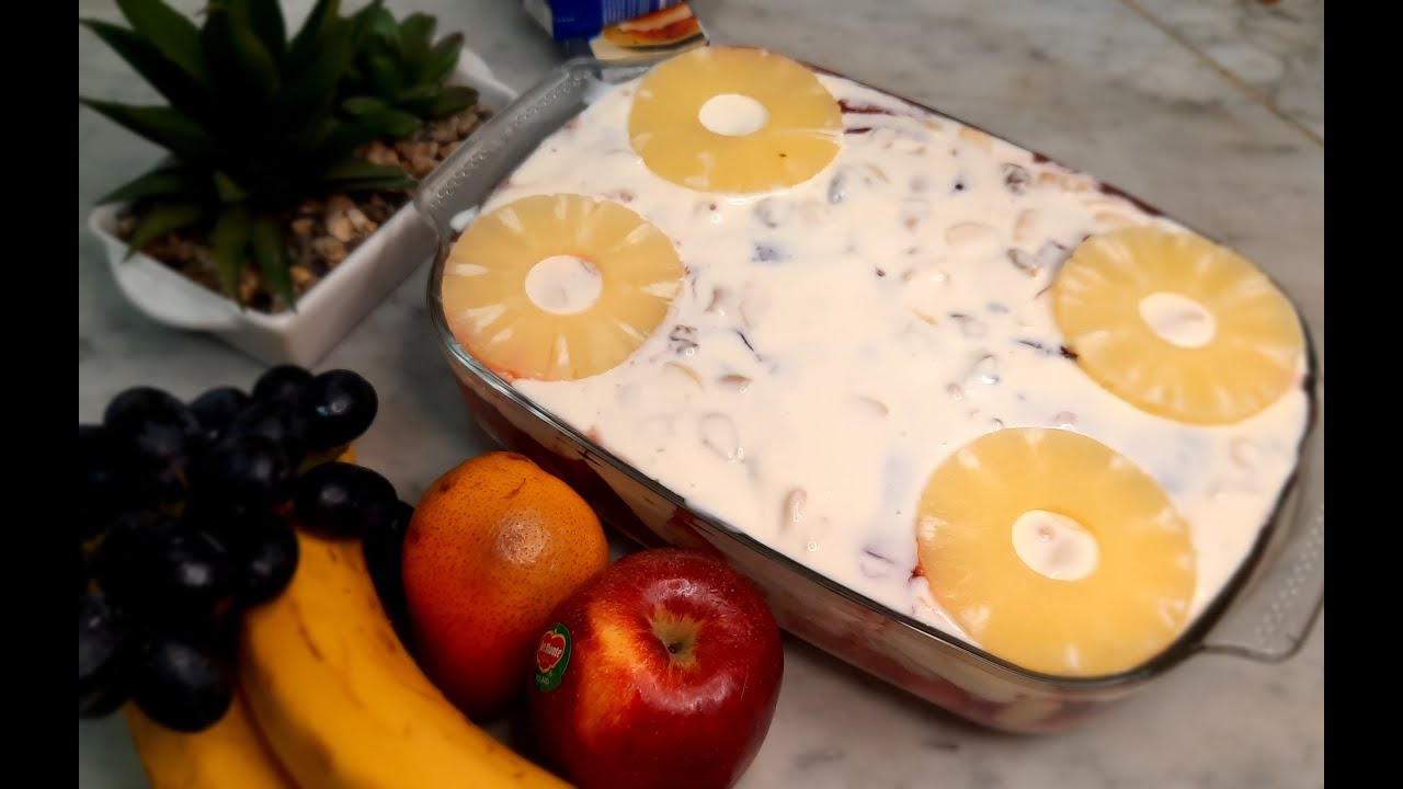 Fruits n Nuts Trifle Delight| Fruits delight| Banaye Dawat Wala Meetha Ghar Par @FlavoursbyMehreen