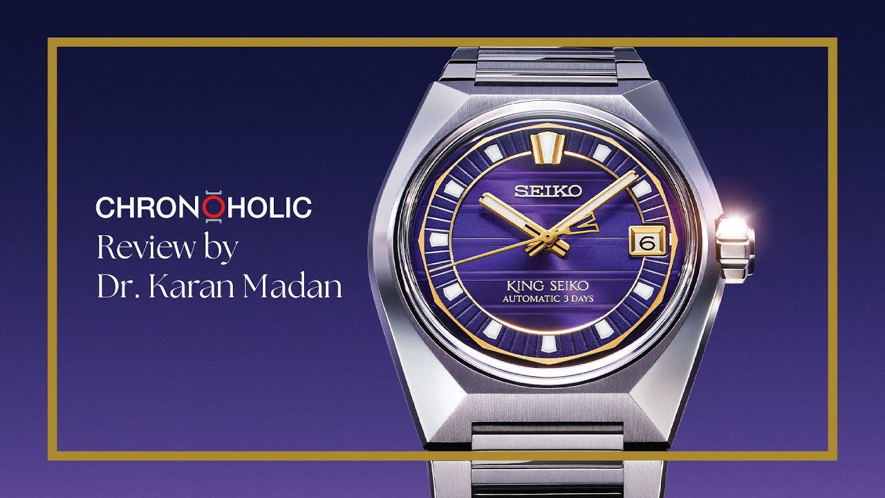 Chronoholic Reviews - King Seiko VANAC Collection #kingseiko #seiko