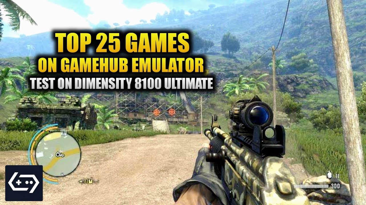 Top 25 PC Games Test on Dimensity 8100 Ultimate + GameHub Emulator Android
