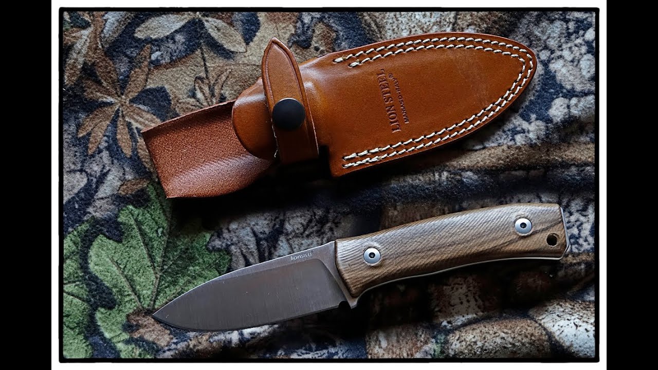 Lionsteel M4 | Böhler M390 Stahl & Walnuss Holzgriff