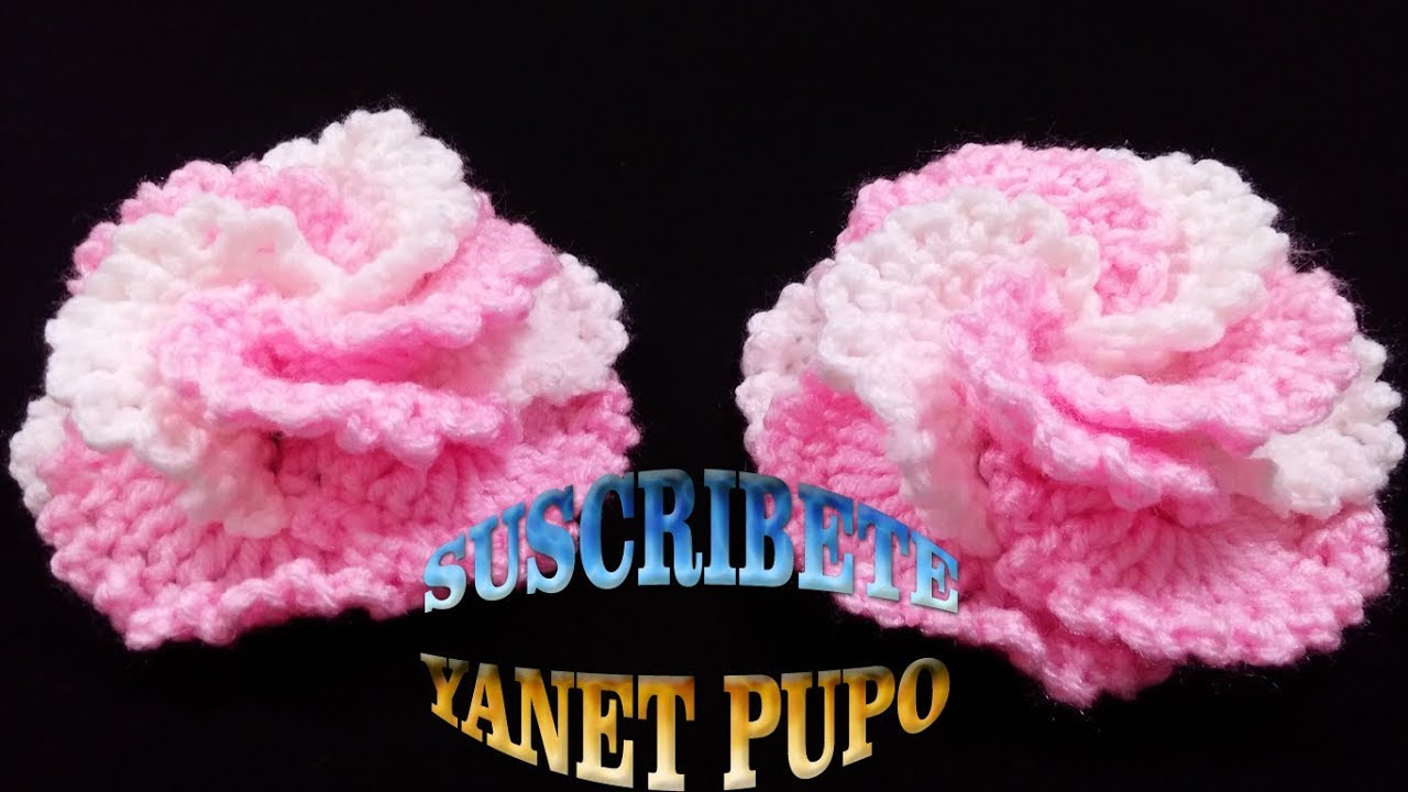 PASO A PASO PARA TEJER ROSA A CROCHET